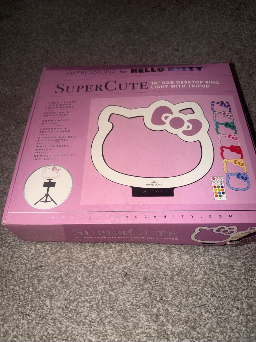 IMPRESSIONS FOR HELLO KITTY super cute 10